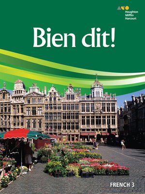 cover image of 2018 Bien dit! Student Edition, Level 3